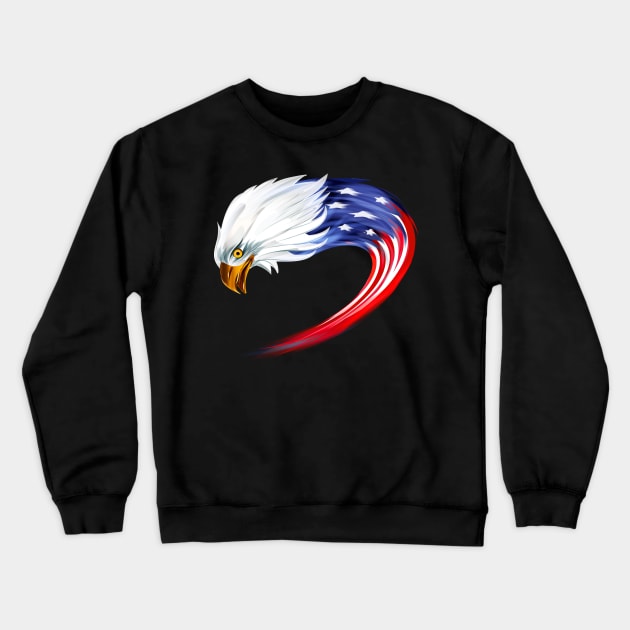 Independence Day Crewneck Sweatshirt by gold package